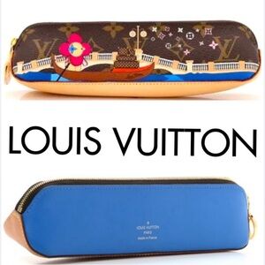 Louis Vuitton Venice Elizabeth Monogram 2019 Christmas Animation Pencil Pouch